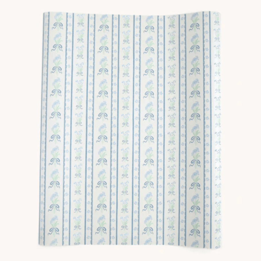 Simplified by Emily Ley Block Floral Gift Wrap Roll