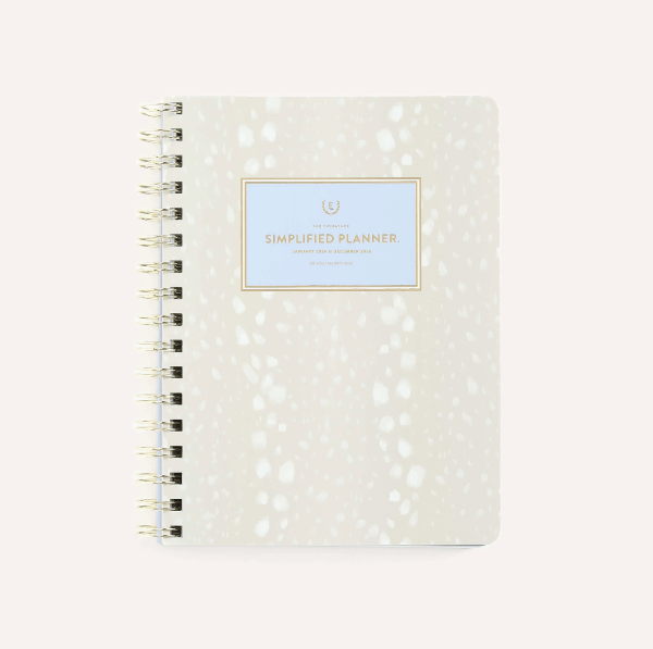Simplified by Emily Ley Ivory Antelope 2026  Simplified Softcover Planner