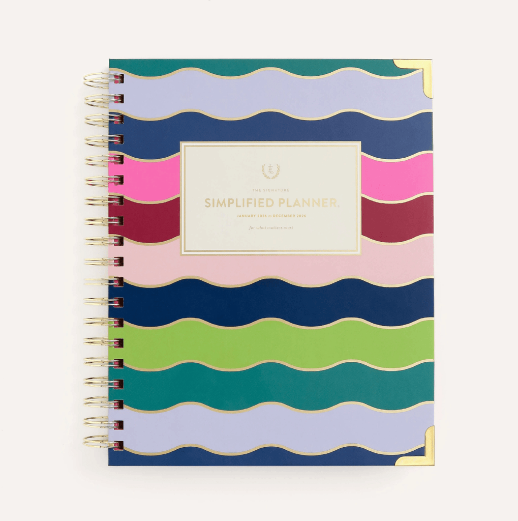 Simplified by Emily Ley Rainbow Row 2026 Weekly Planner