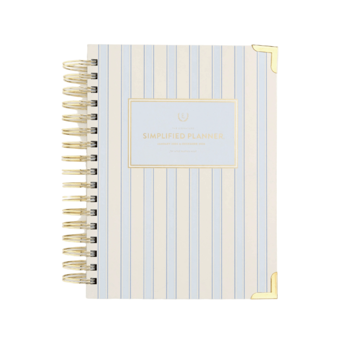 Simplified by Emily Ley Serene Stripe 2026 Daily Planner