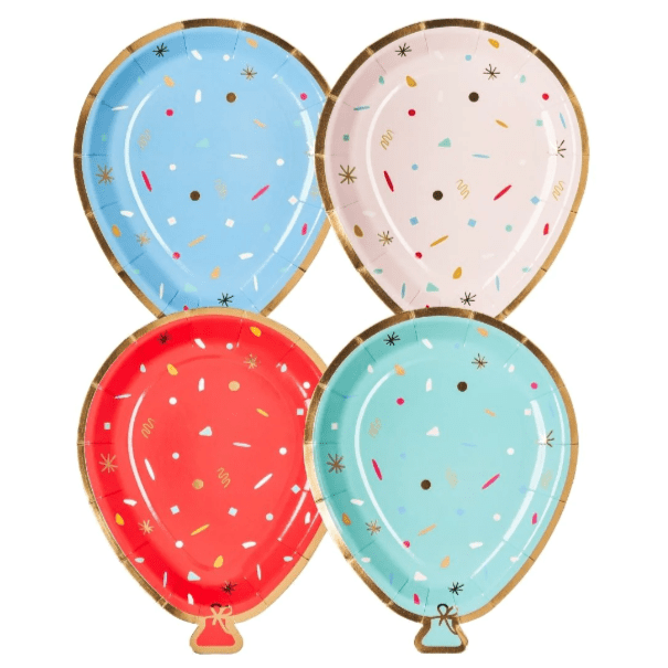 Sophistiplate Party Balloon Celebrate Party Plates