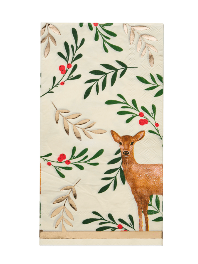 Sophistiplate Christmas Christmas Forest Guest Towel