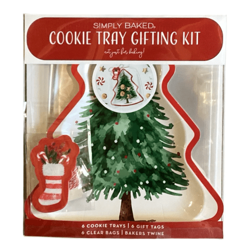 Sophistiplate Christmas Cookie Tray Gifting Kit Tree