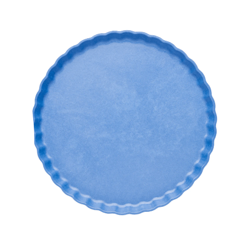 Sophistiplate Party French Blue Pleated Salad Plates