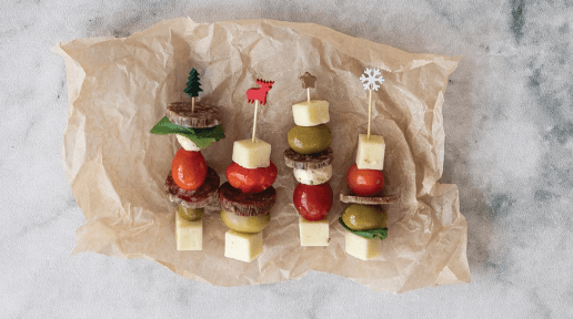 Sophistiplate Christmas Tree Party Picks