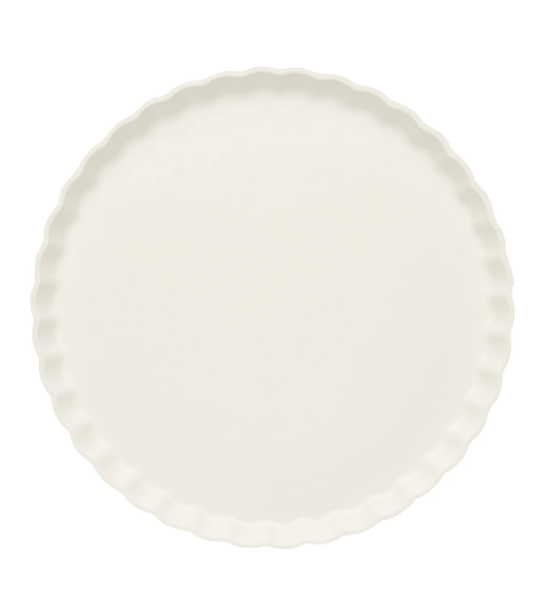 Sophistiplate Party White Pleated Dinner Plates