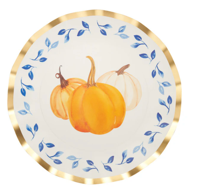 Harvest Blues Dinner Plate