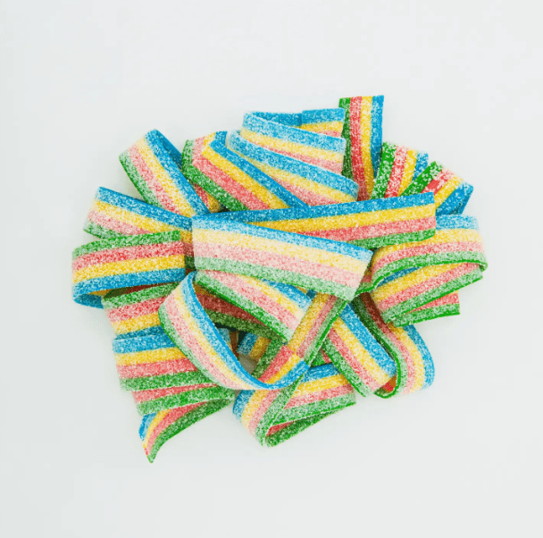 Sour Tooth Gift Sour Rainbow Belts