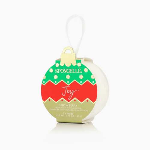 Spongellé Joy Spongelle Holiday Ornament - Gift Set - Deck the Halls (Joy & Love)