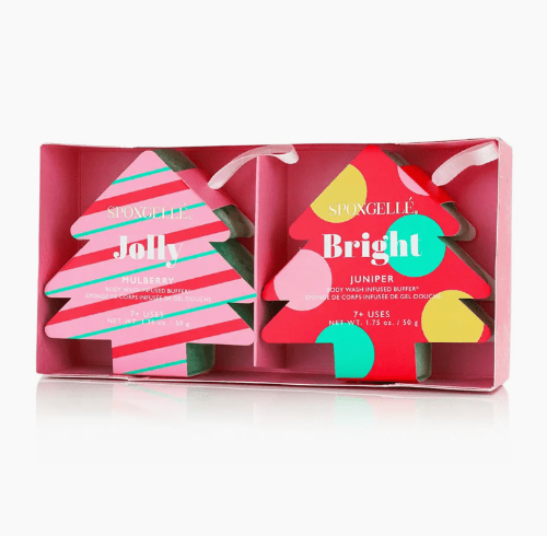 Spongellé Spongelle Holiday Tree Ornament - Gift Set - Season's Greetings (Jolly & Bright)