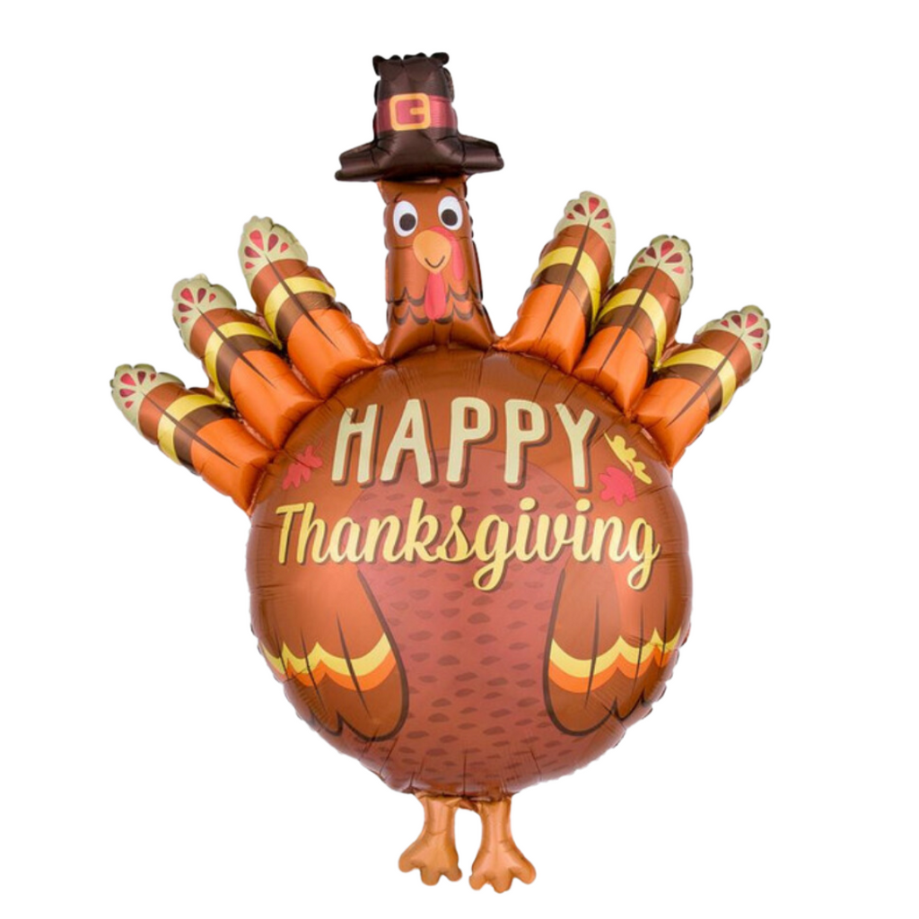 Thanksgiving Pilgrim Turkey Balloon