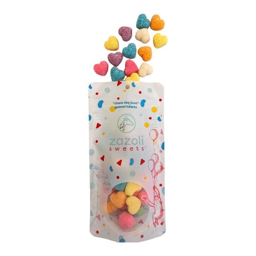 Zazoli Sweets LLC Rainbow Gummi Hearts