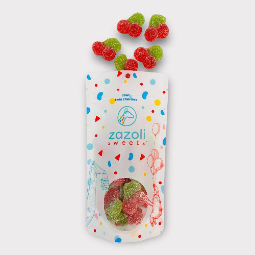 Zazoli Sweets LLC Sour Twin Cherries