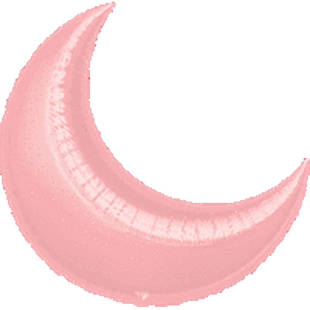 Pink Crescent Moon