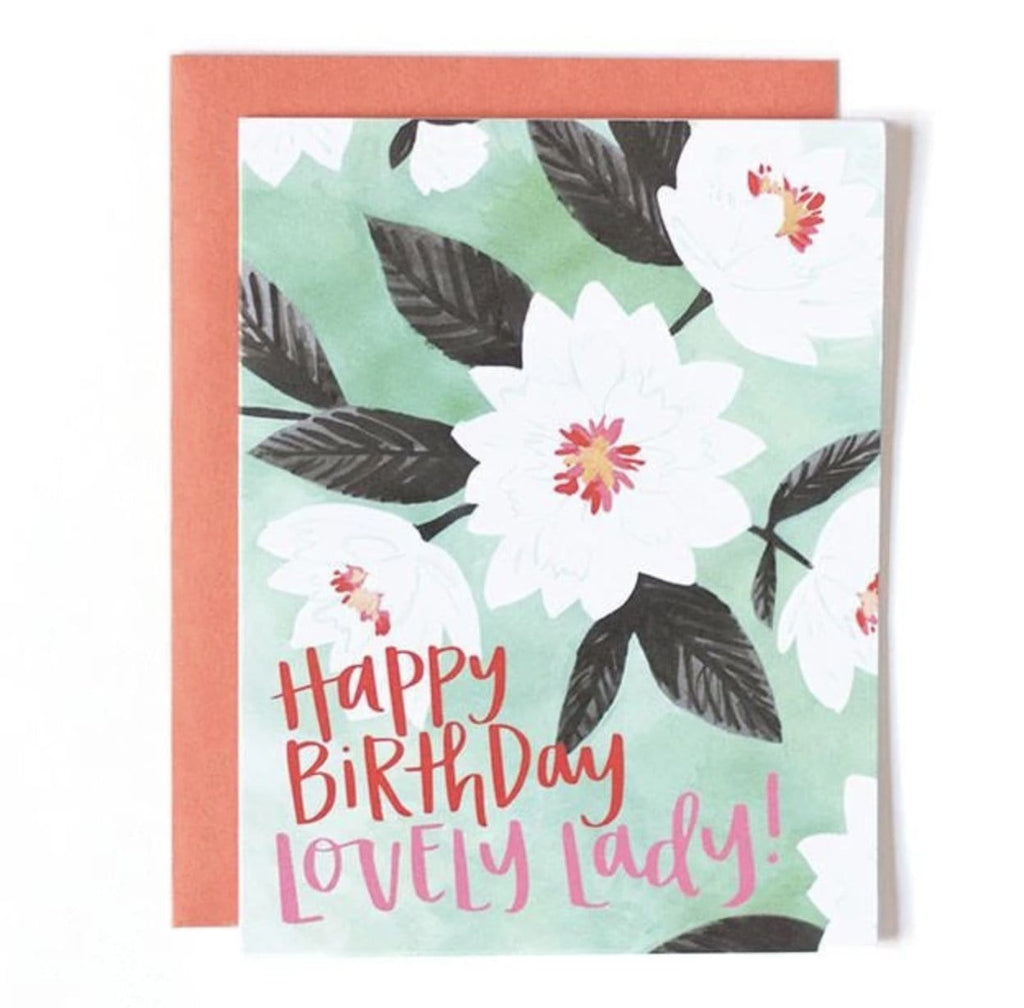 1Canoe2 Greeting Cards Lovely Floral Birthday