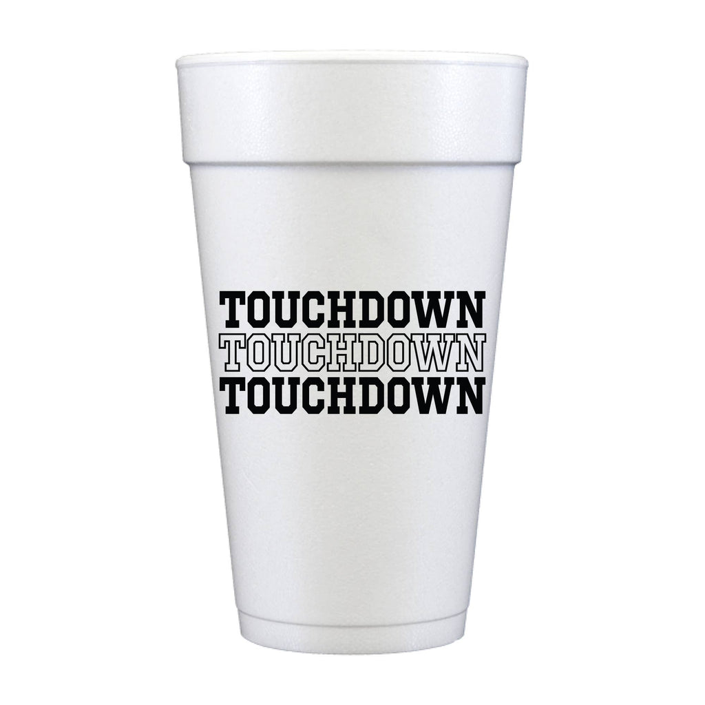 Touchdown Foam Party Cups