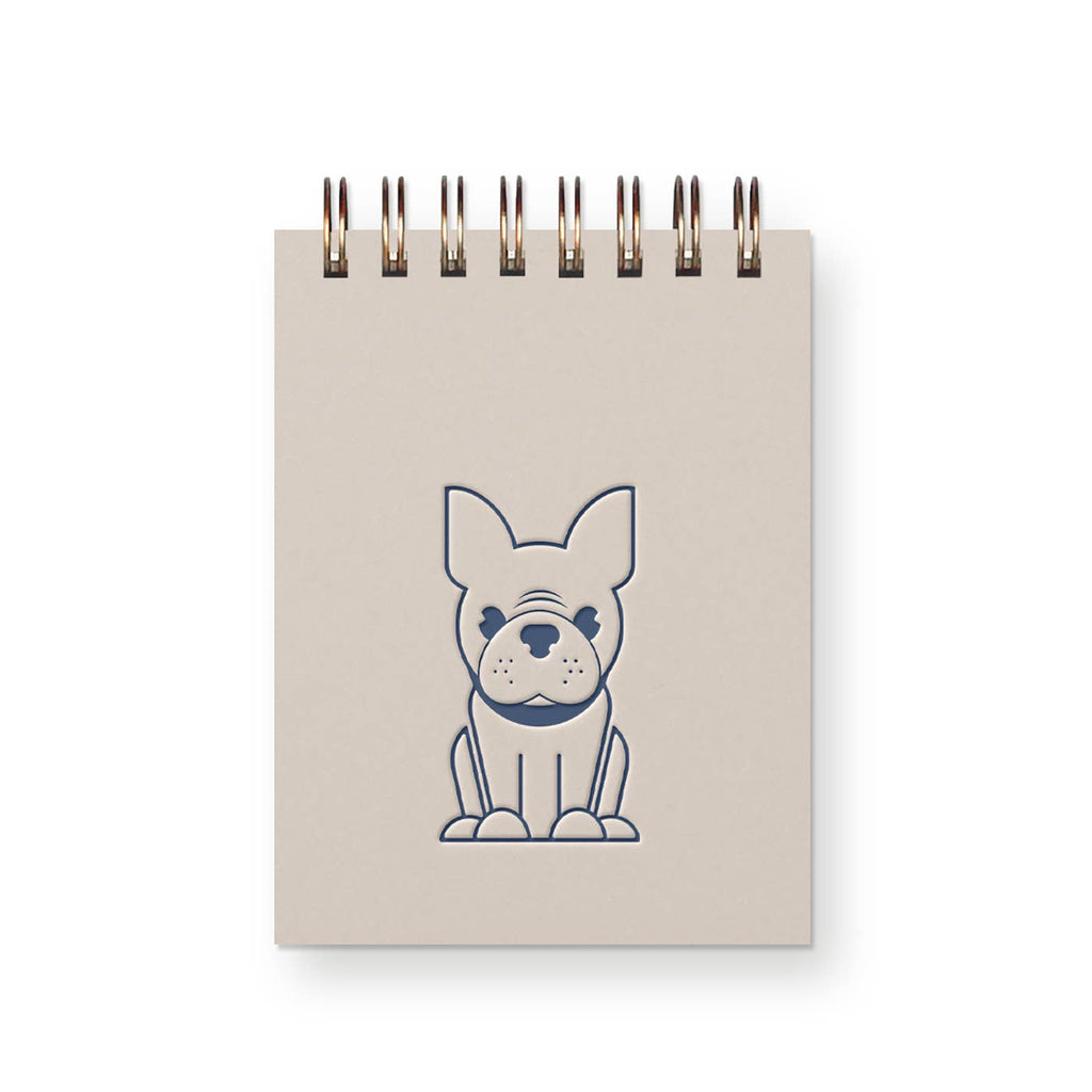 Frenchie Mini Jotter Notebook