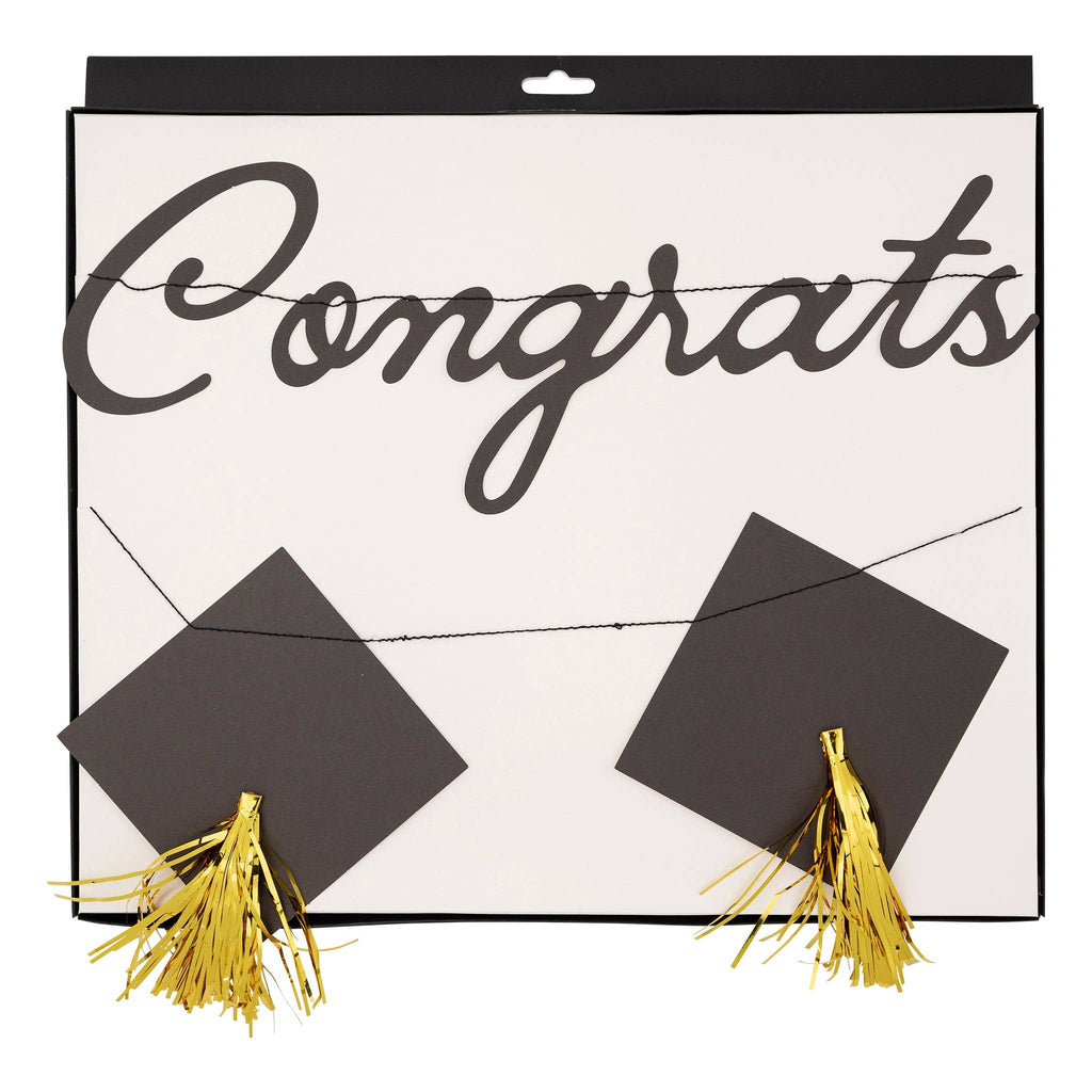 Congrats Grad Banner Set