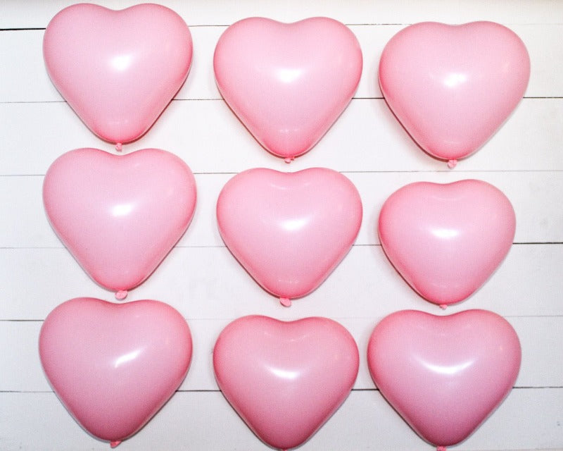 Heart Pink 11" Latex - Set
