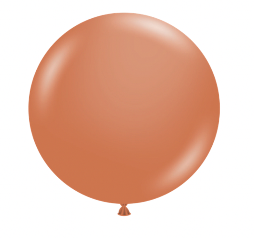 Burnt Orange 36" Jumbo Balloon