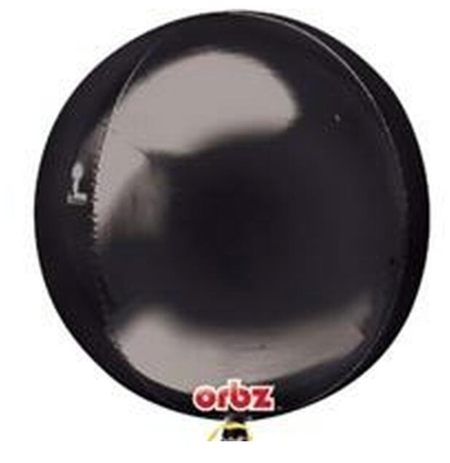 Black Orbz 16" (3 count)