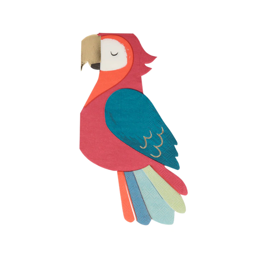 Parrot Pirate Napkins