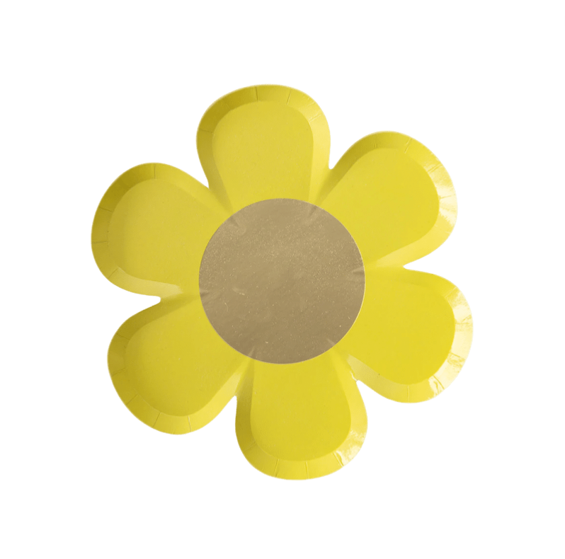 Yellow / Green Daisy Side Plates