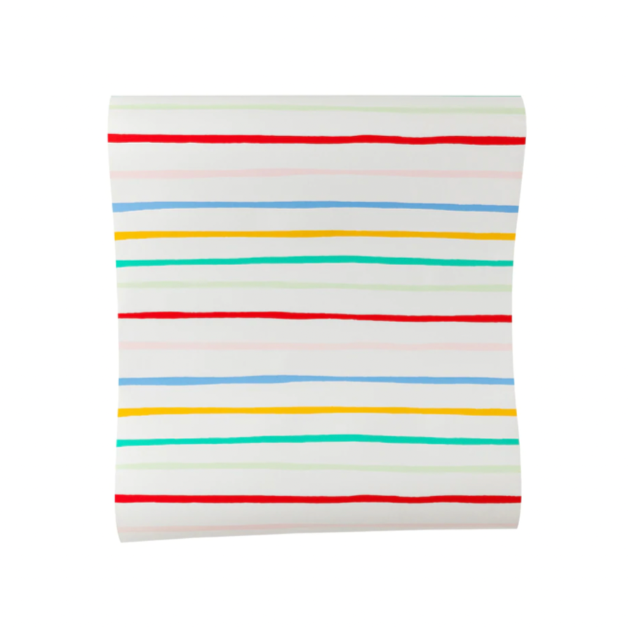 Oui Party Stripe Table Runner