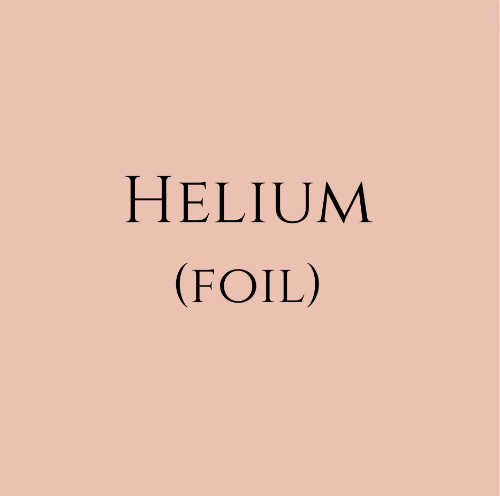 #1c Helium: Foil Balloons (ADD-ON)