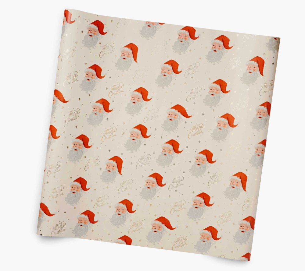 Santa Continuous Wrapping Roll