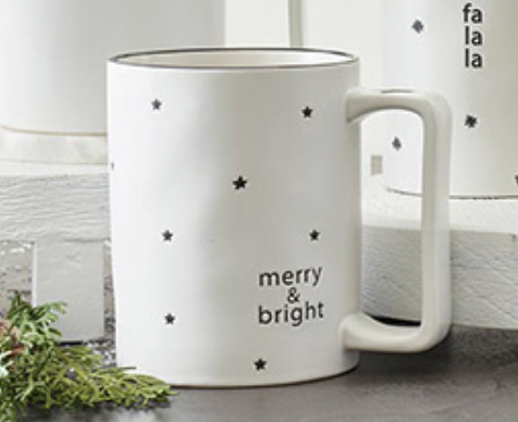 Merry + Bright Organic Mug