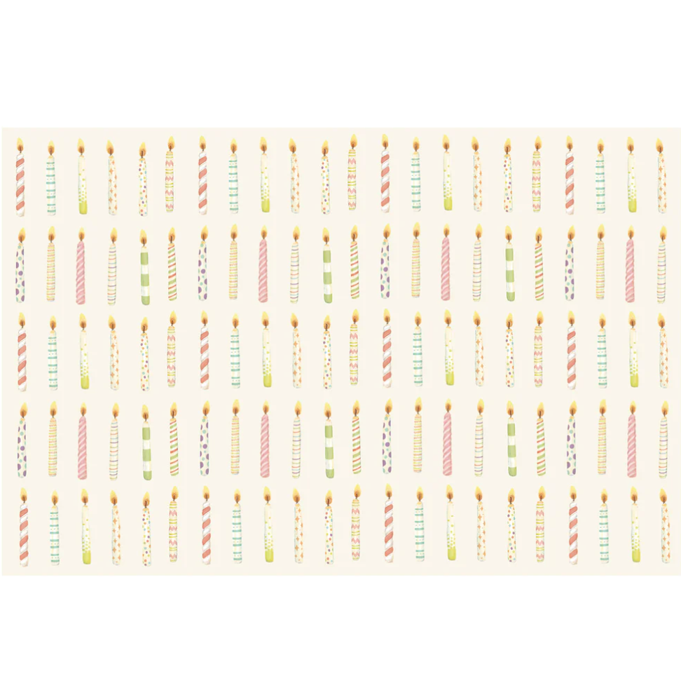 Birthday Candle Placemats