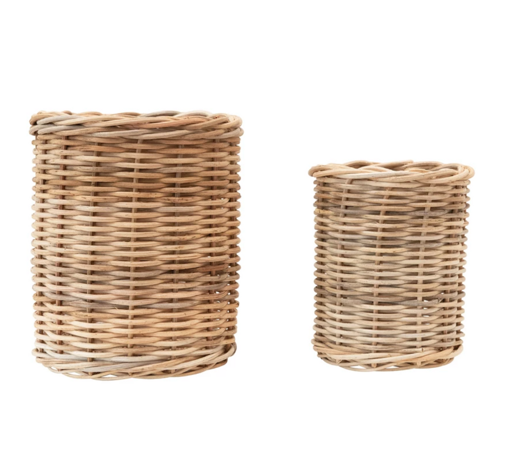 Wicker Basket Container (2 Sizes)
