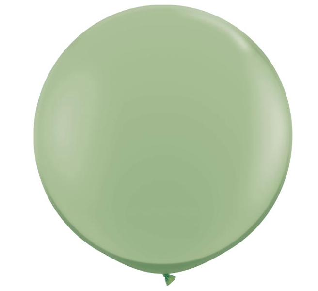 3' Jumbo Cactus Green Balloon