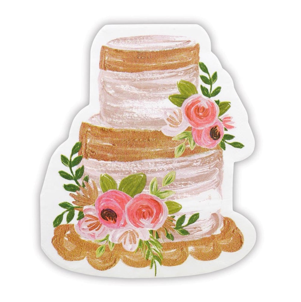 Bridal Cake Napkin