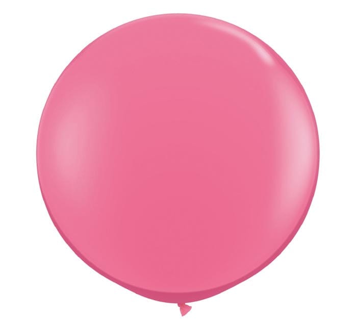 Burton Balloons 3' Rose Pink Jumbo Balloon