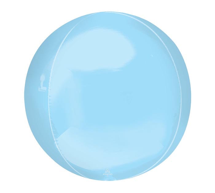 burton+burton Balloons 21" Pastel Blue Orbz