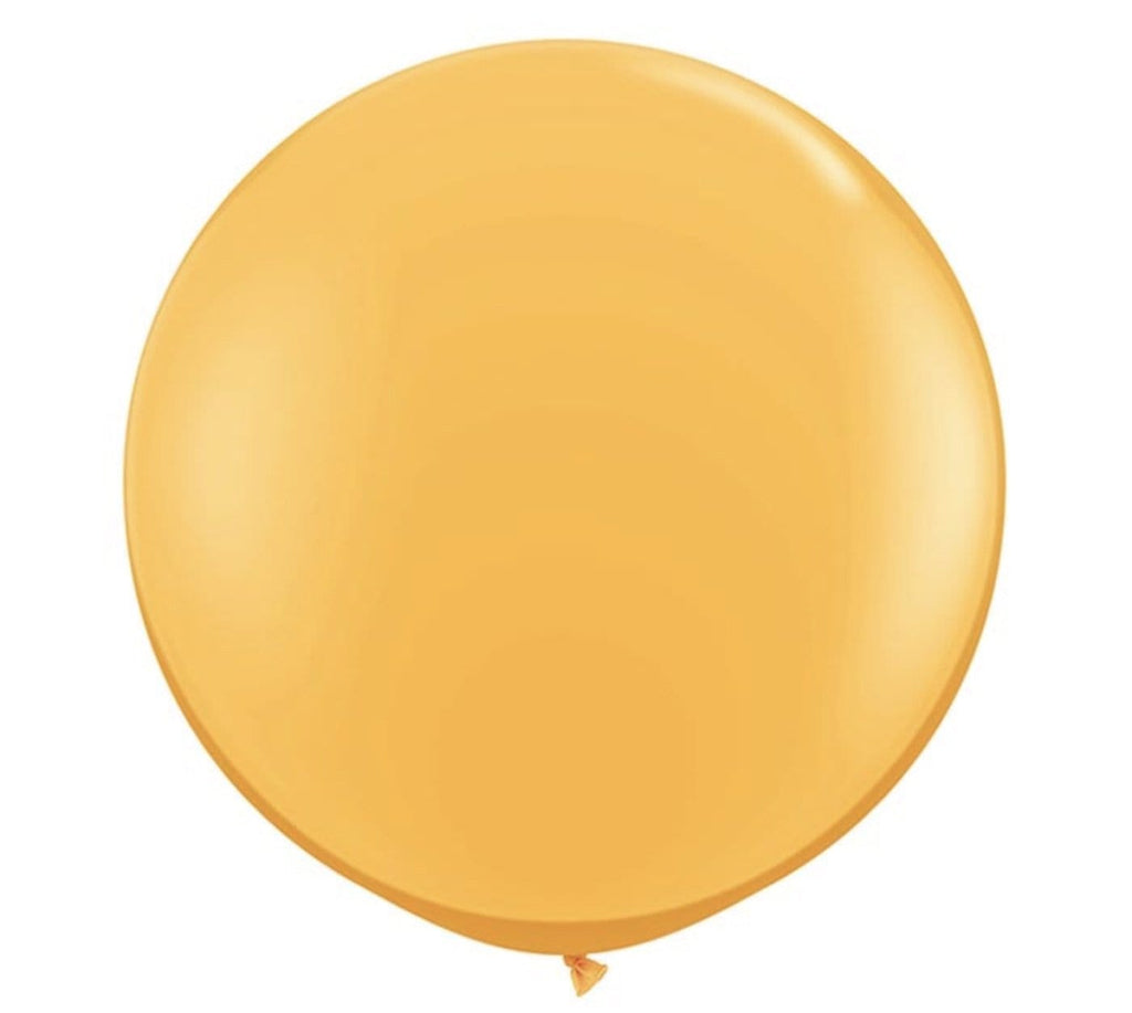 burton+burton Balloons 3' Jumbo Goldenrod Balloon