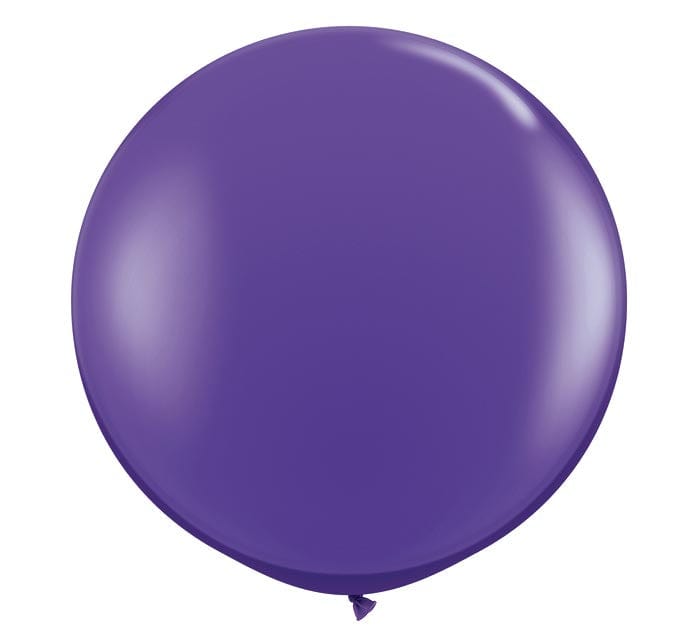 burton+burton Balloons 3' Purple Balloon