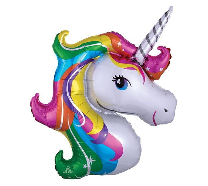 burton+burton Party Bright Unicorn Balloon