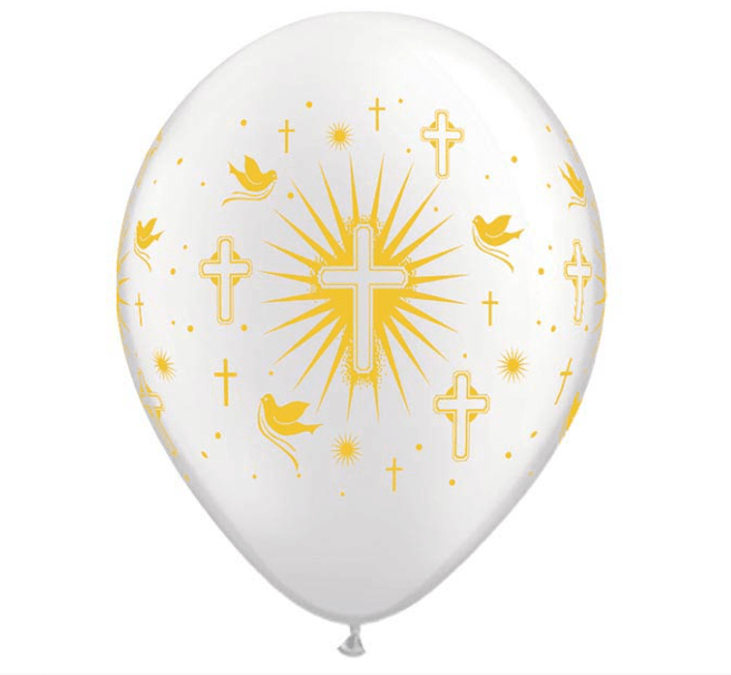 Burton + Burton Easter Cross Latex Balloons