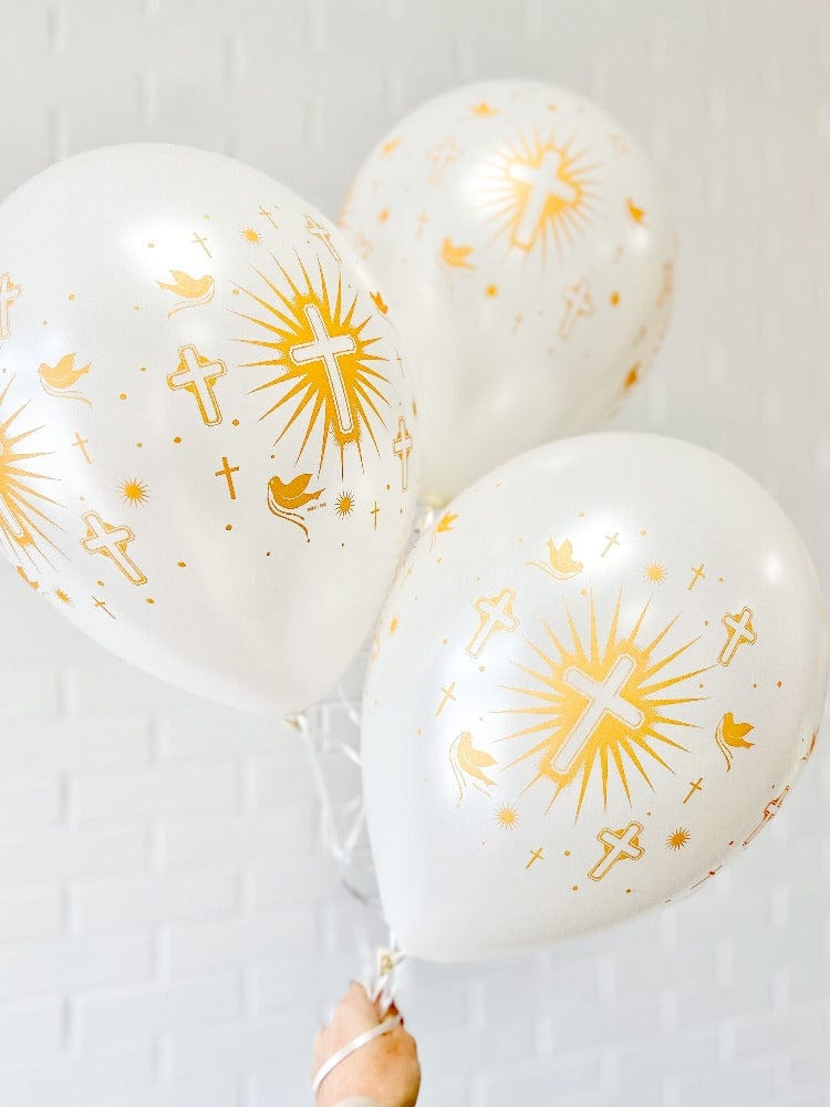 Burton + Burton Easter Cross Latex Balloons