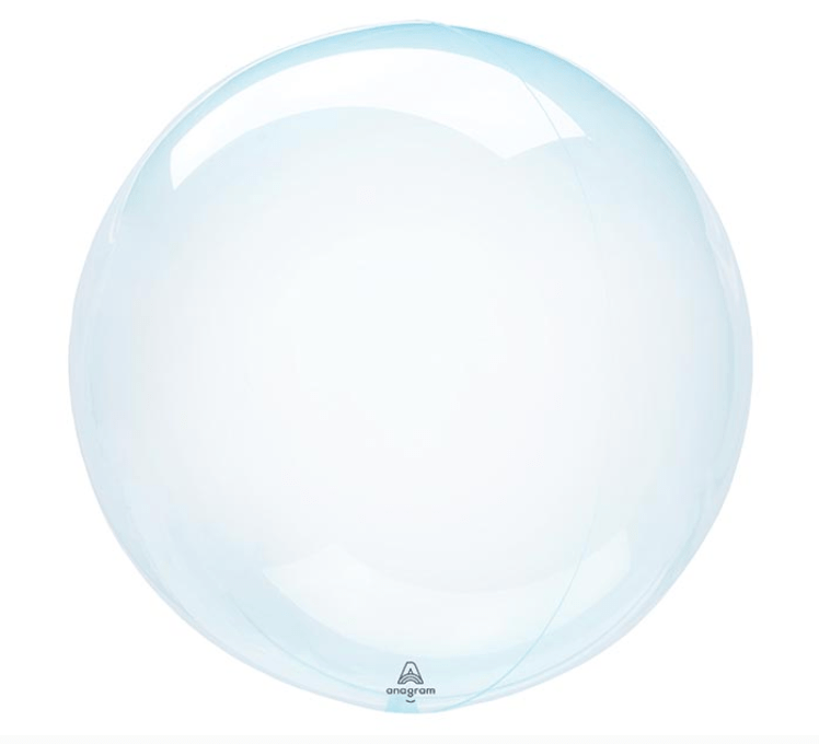 burton+burton Balloons Crystal Clearz Balloon - Blue 18"