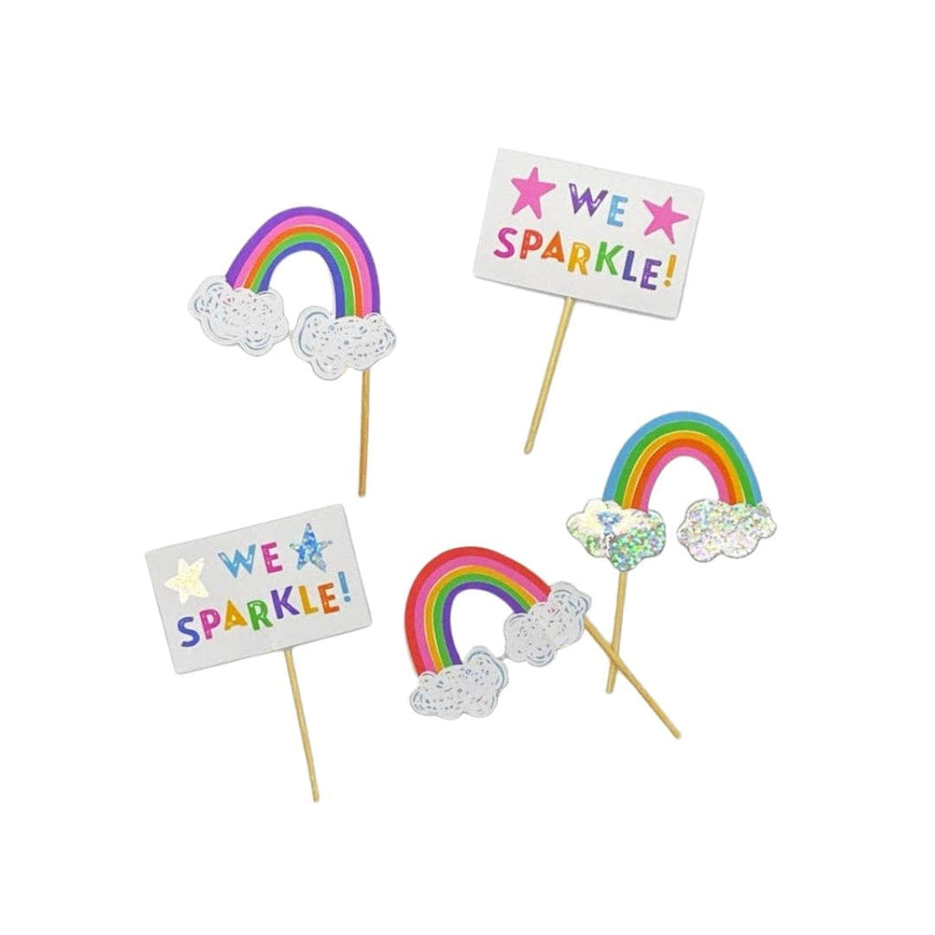 Coterie Party Supplies Party Coterie x Sparkella Rainbow Toppers