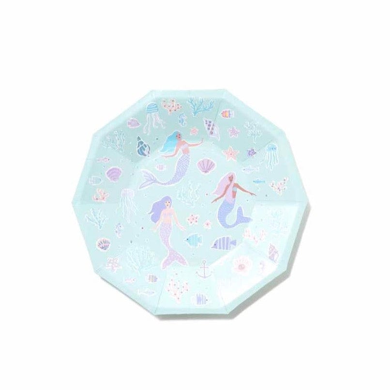 Coterie Party Supplies Party Mermaid Party Plates - Small