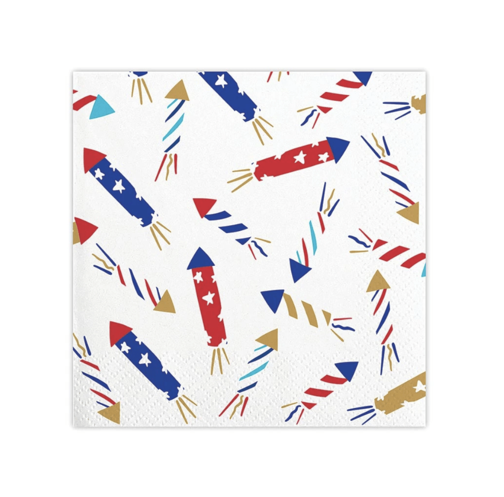 Creative Brands Party Firecracker Napkins