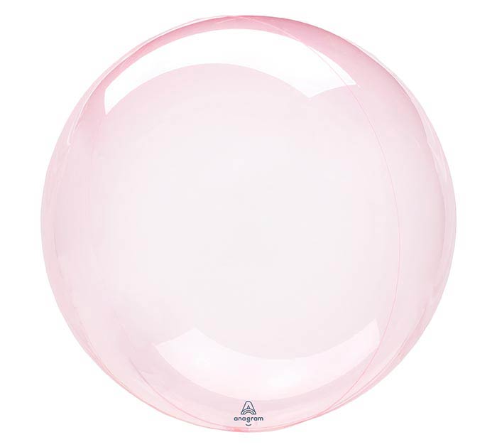 Crystal Clearz Balloon- Dark Pink 18"