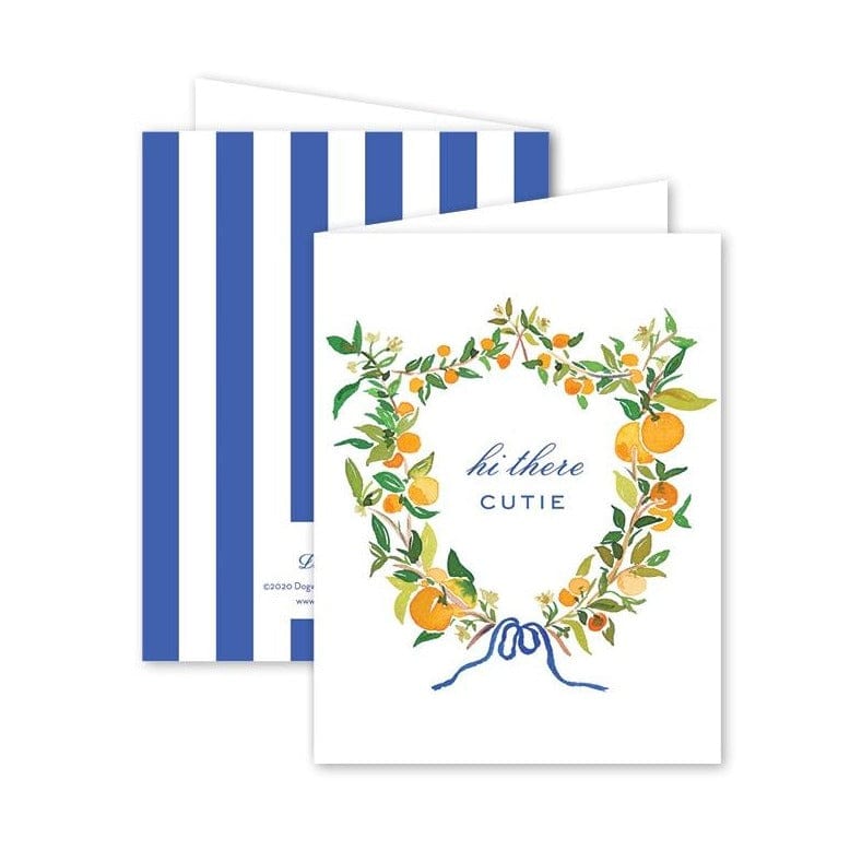 Dogwood Hill Greeting Cards Clementine Cutie Card