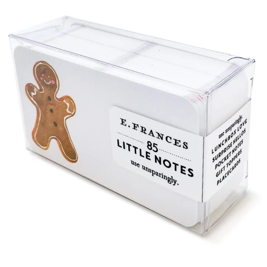 E. Frances Christmas Gingerbread Little Notes