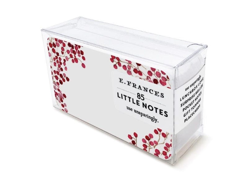 E. Frances Paper Red Berries Little Notes